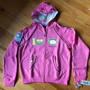 Bobby Jack Pink Girl’s Hoodie Size XL